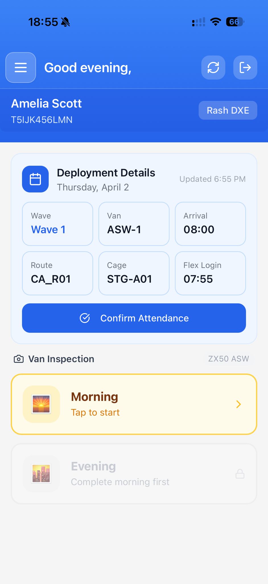 Driver portal